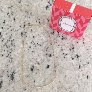 Stella & Dot Crescent Necklace! With original box
